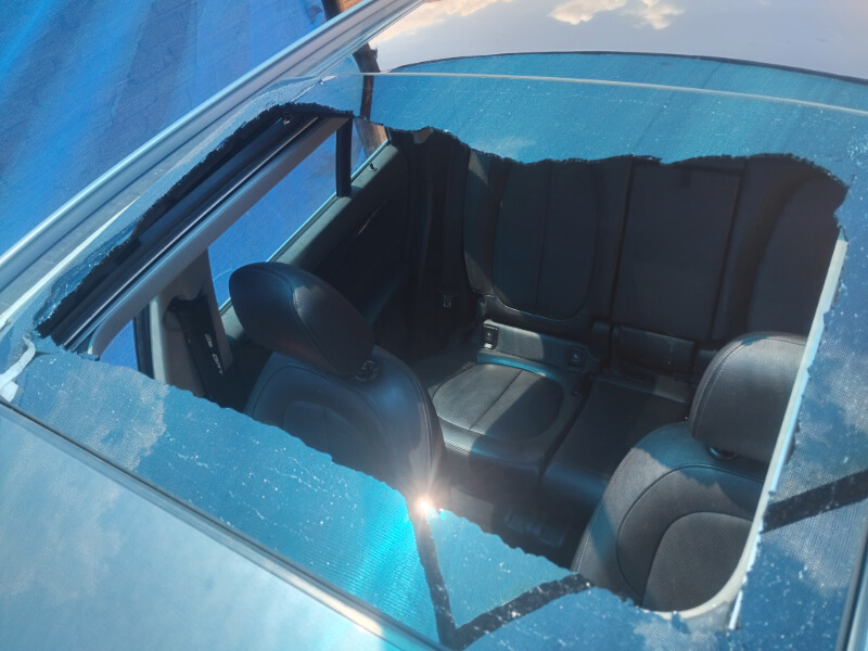 Sunroof glass replacement