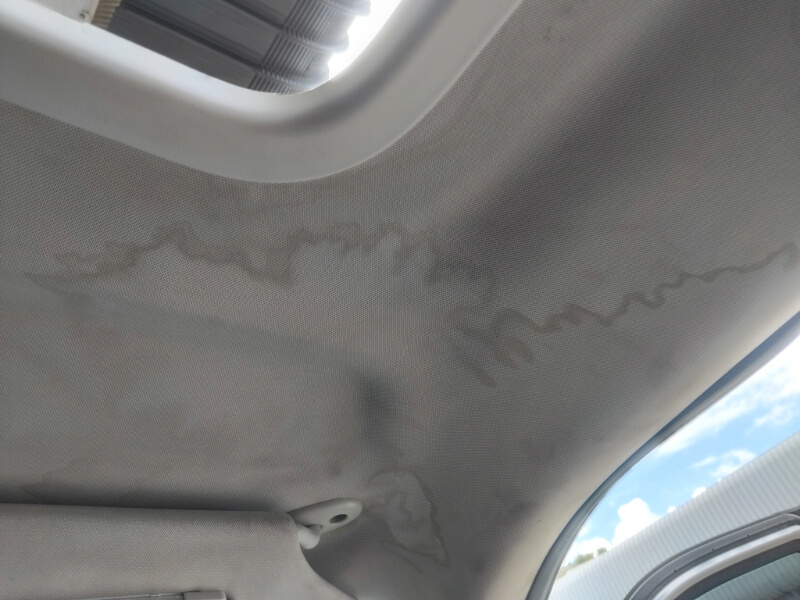 Sunroof water leakage repair